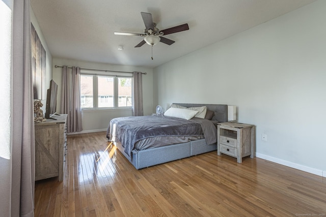 131 Hunters Ln Unit 131, Newington, CT 06111 - bedroom featuring ceiling fan and hardwood / wood-style flooring