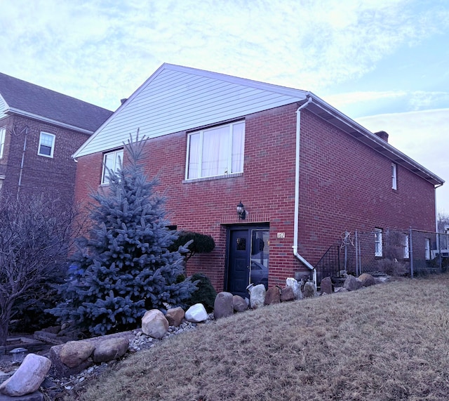 view of rear view of house