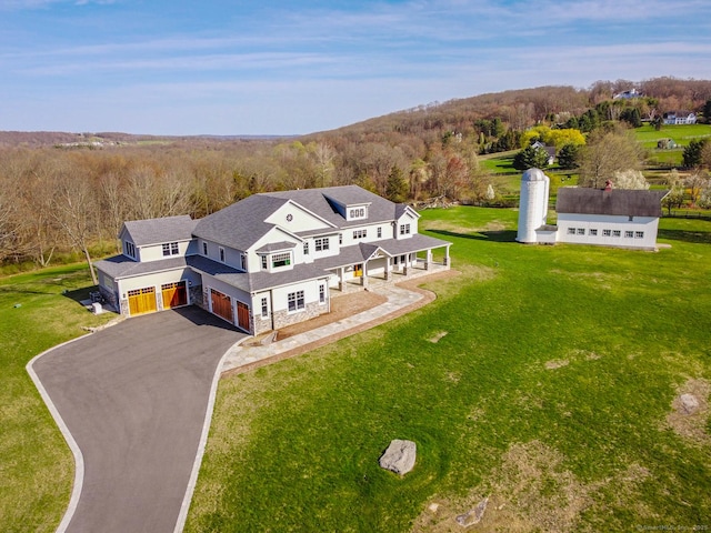 drone / aerial view