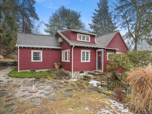 view of rear view of property