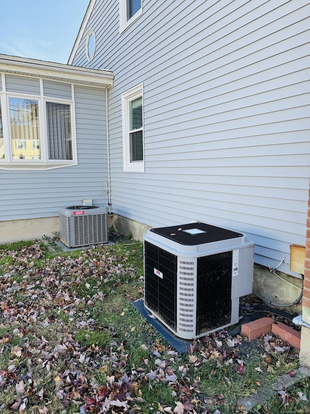 exterior details with cooling unit