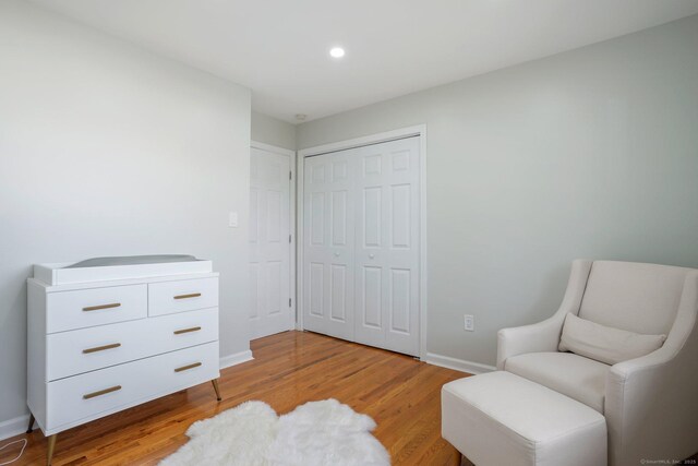 12 Willowledge Cir, Waterbury, CT 06704 - sitting room featuring light hardwood / wood-style floors