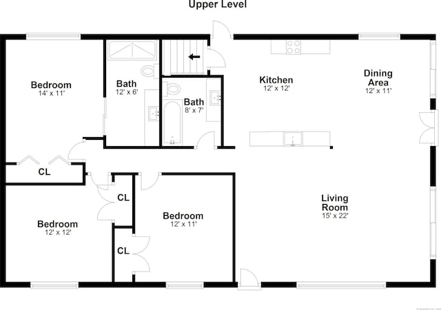 12 Willowledge Cir, Waterbury, CT 06704 - floor plan