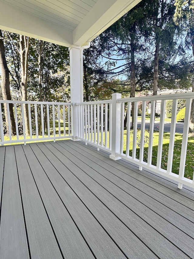 view of deck