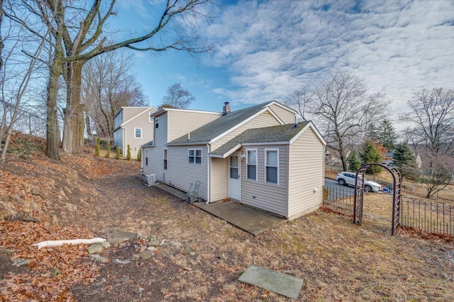 view of rear view of house