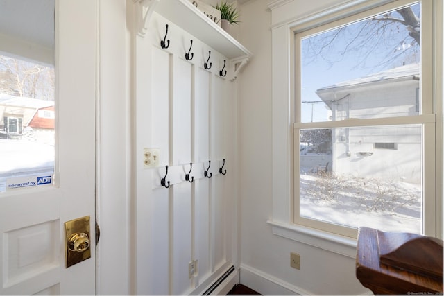 view of mudroom