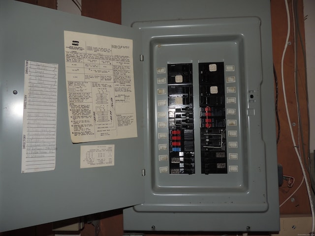 utilities with electric panel