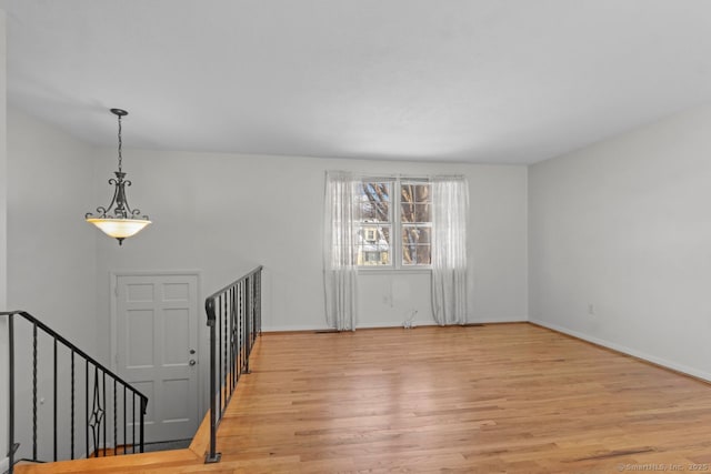 foyer featuring light hardwood / wood-style floors