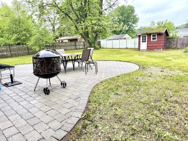 13 Lancer Dr, Enfield, CT 06082 - view of patio with outdoor dining area