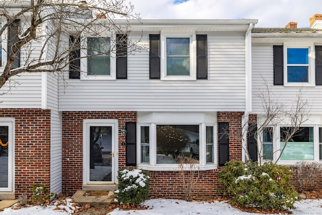 view of townhome / multi-family property