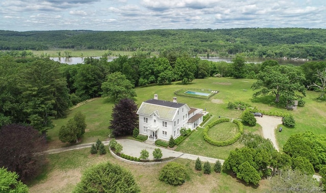 114 Walkley Hill Rd, Haddam, CT 06438 - view of subject property featuring a nearby body of water and a heavily wooded area