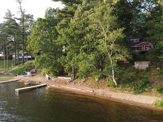 493 Babbs Rd, Suffield, CT 06093 - dock area with a water view