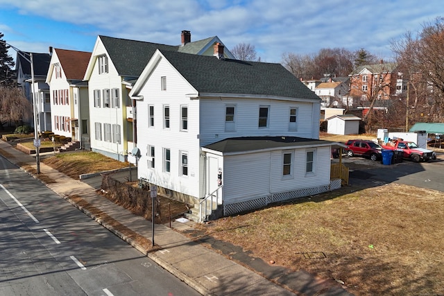 view of property exterior