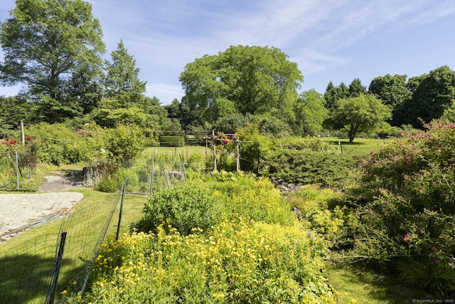 view of home's community with a rural view