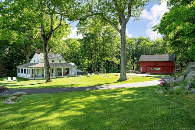 view of yard