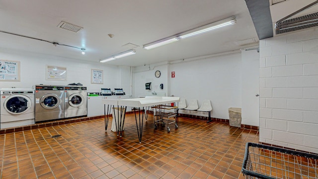 view of laundry room