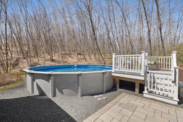 view of pool
