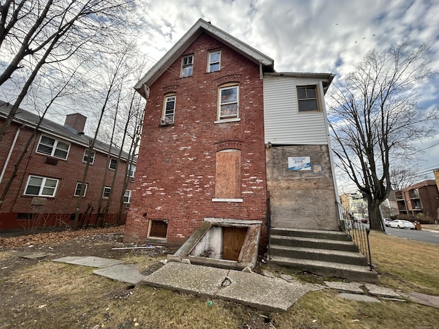 view of rear view of house