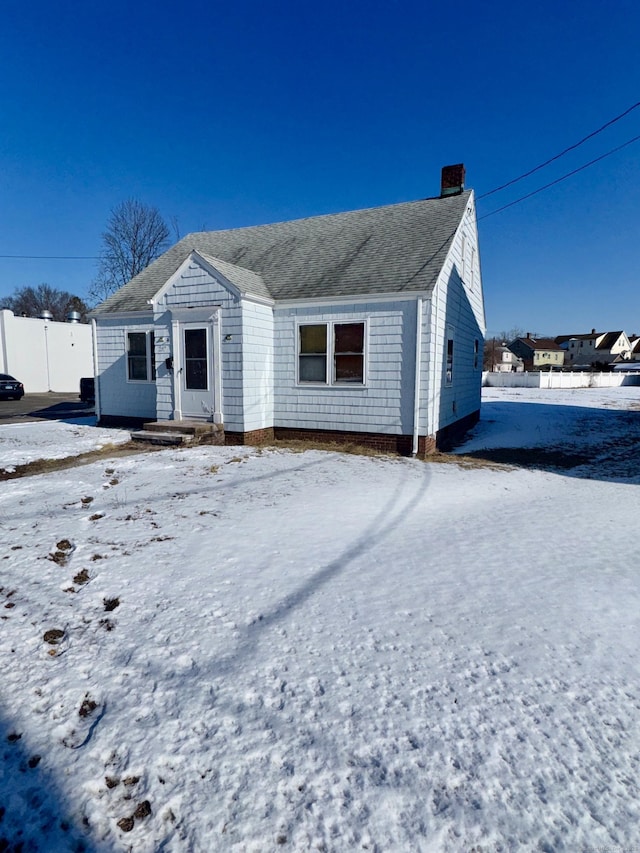 view of front of house