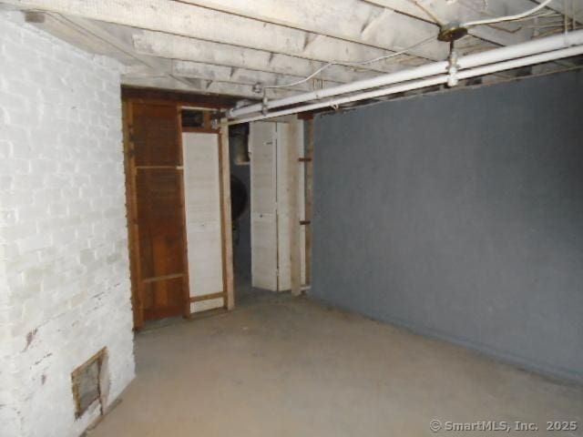 view of basement