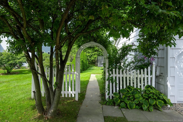 view of yard