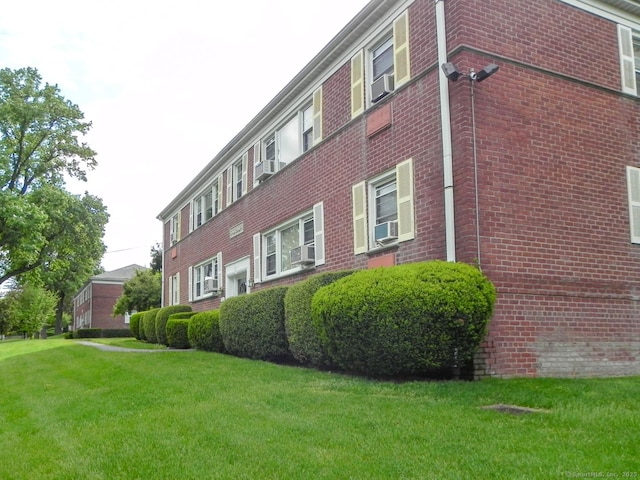 view of property featuring cooling unit