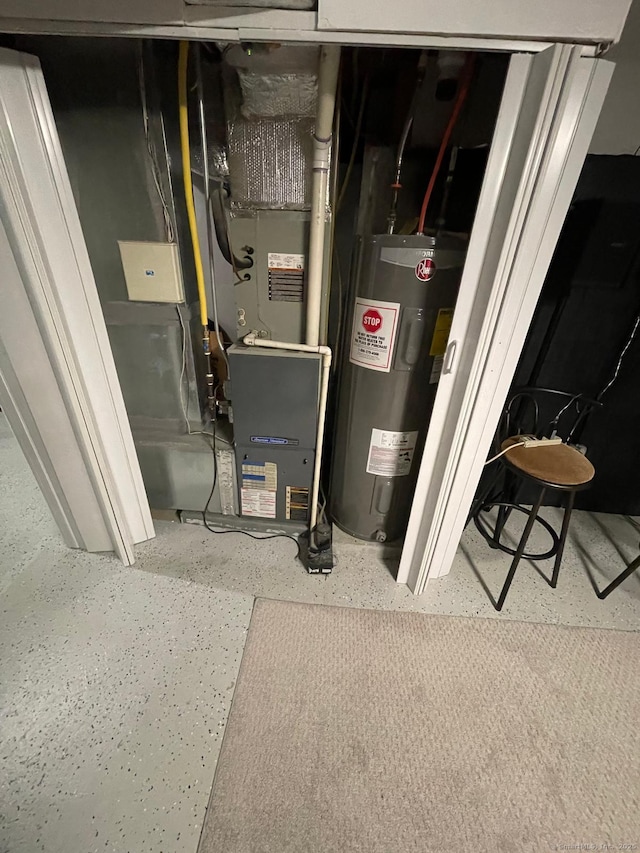 utilities with water heater