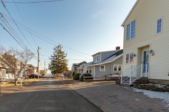 view of street