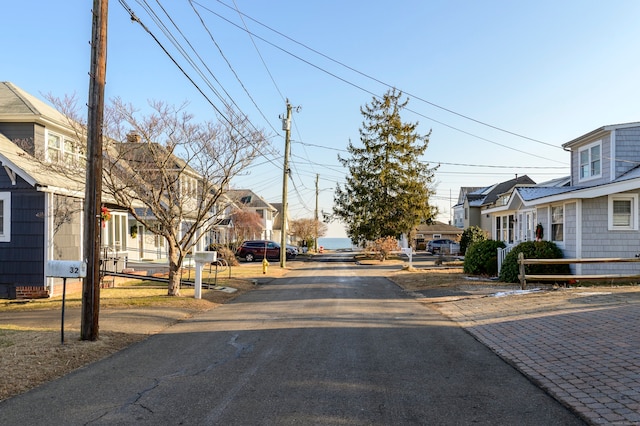 view of road