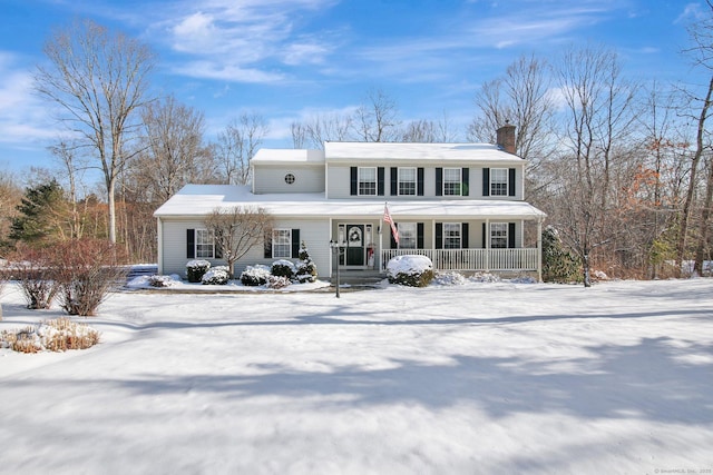 view of front of house featuring a porch