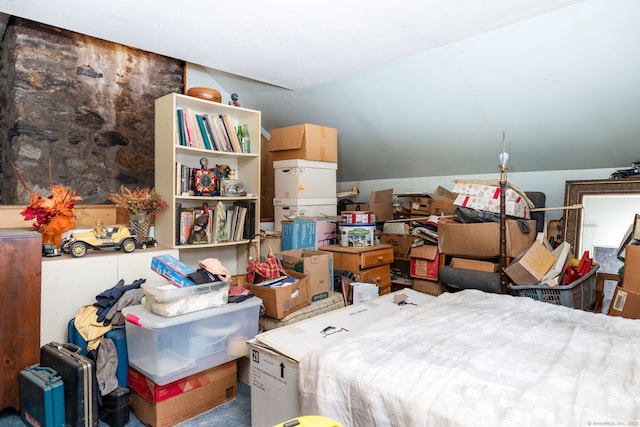 108 Fall Mountain Rd, Bristol, CT 06010 - bedroom with vaulted ceiling and carpet floors