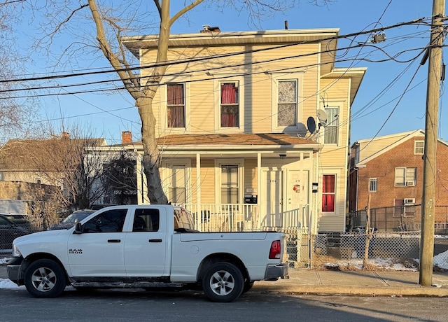 view of front of house with a porch