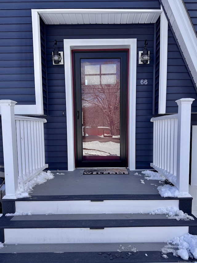 view of property entrance