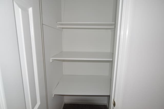 view of closet