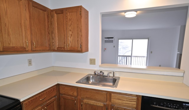 kitchen with dishwasher and sink