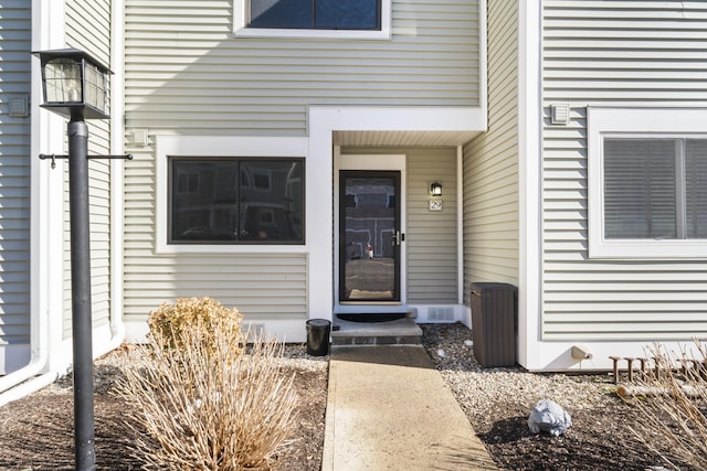 view of entrance to property