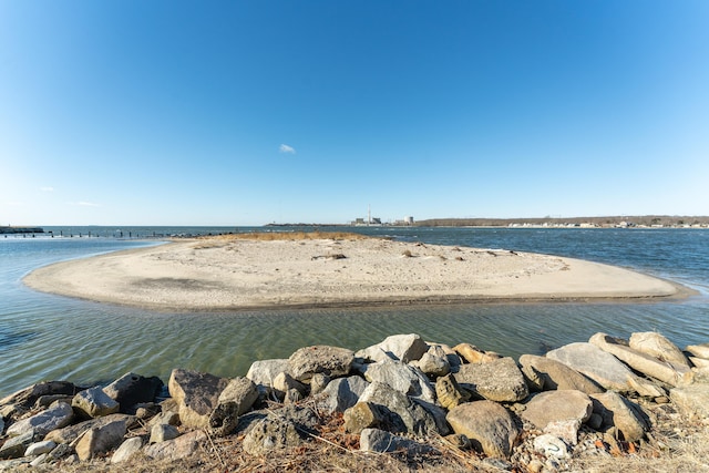 water view featuring a view of the beach