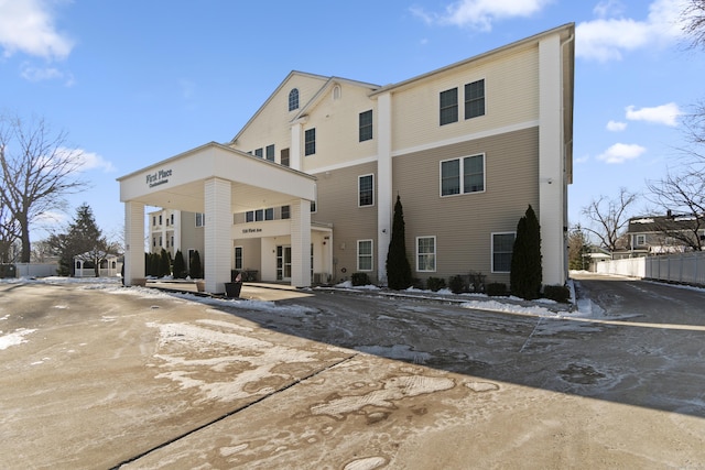 view of rear view of house