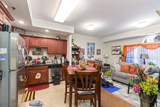 kitchen featuring sink and stainless steel appliances