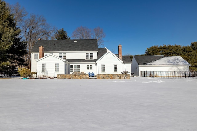 view of rear view of house