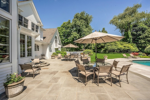 view of patio