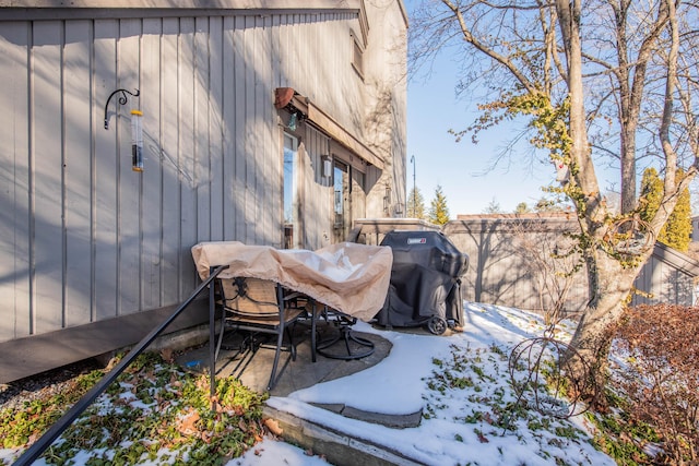 view of patio / terrace with grilling area