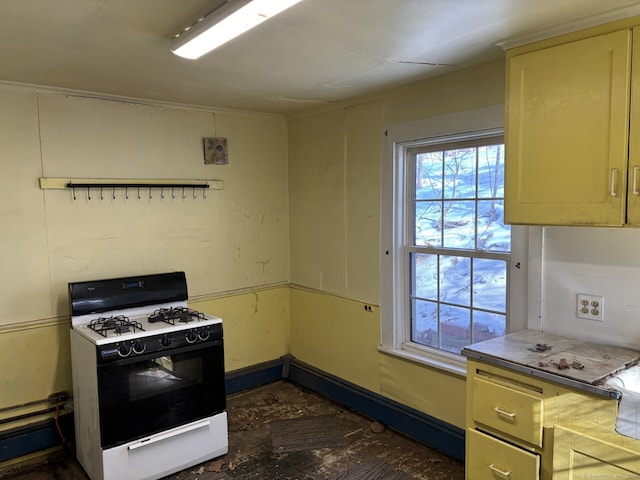 kitchen featuring gas range oven