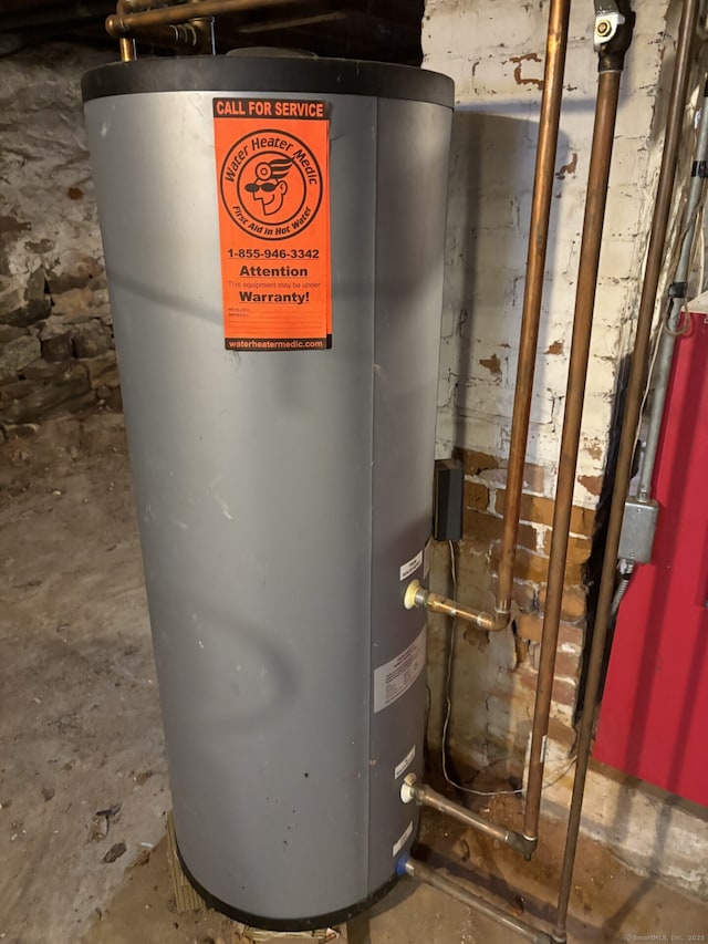 utilities with gas water heater