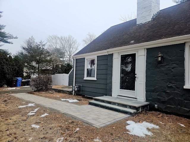 view of entrance to property