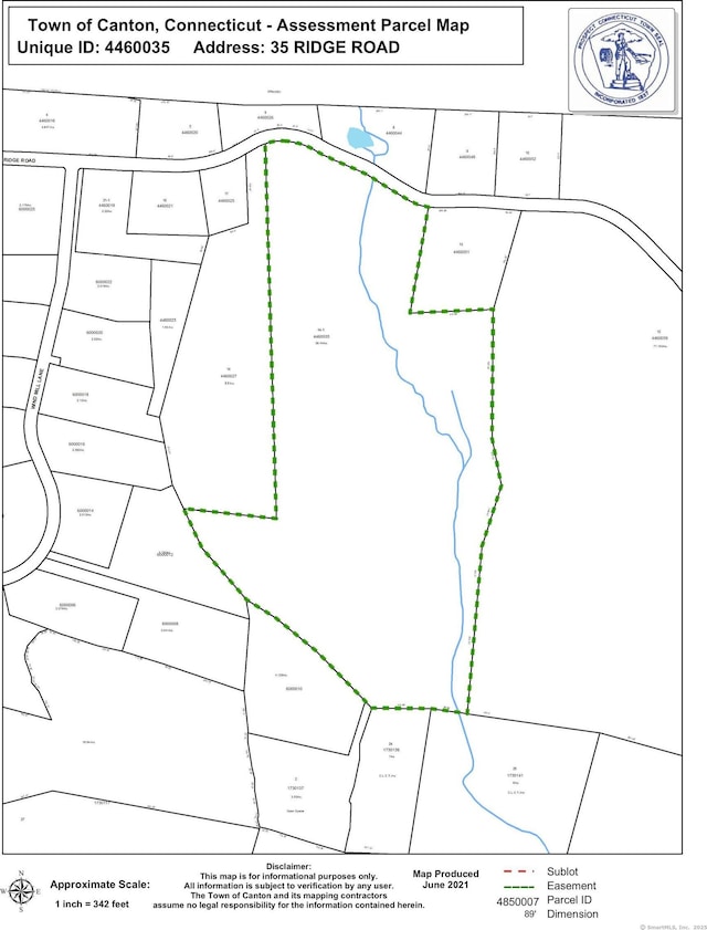 35 Ridge Rd, Canton CT, 06019 land for sale