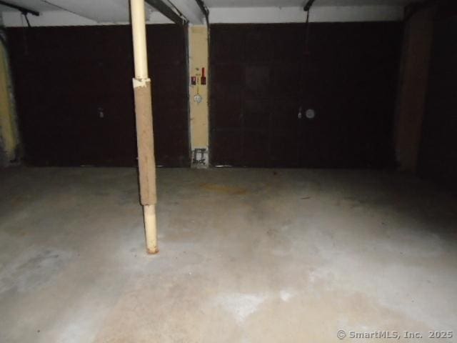 view of basement