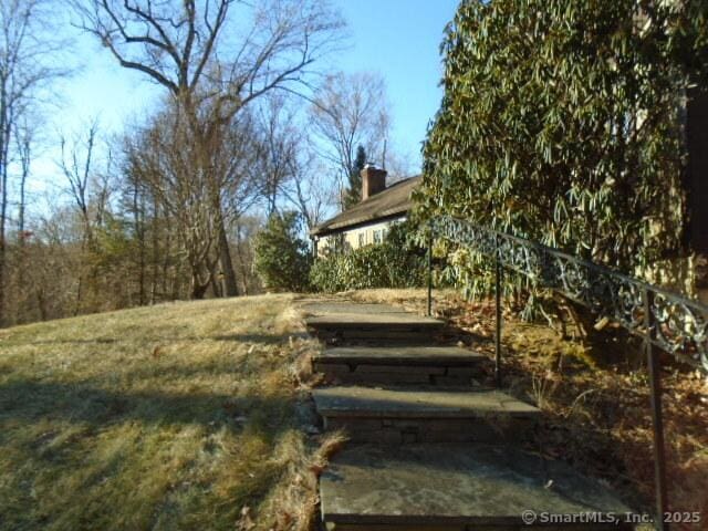 view of staircase