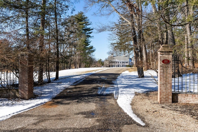 view of road