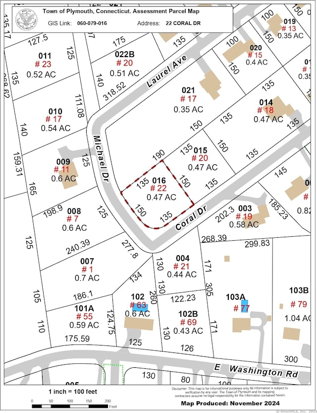 22 Coral Dr, Plymouth CT, 06786 land for sale